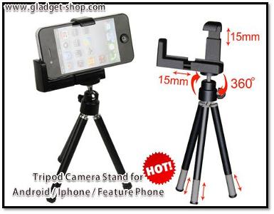 Tripod ขาตั้งกล้องมือถือ แบบหมุนได้ 360 องศา